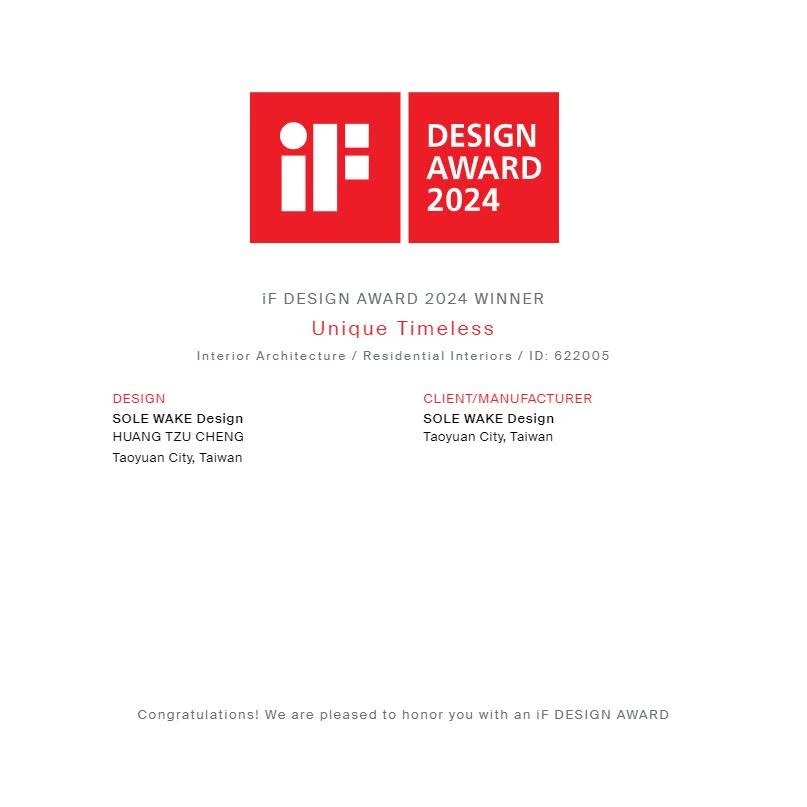 iF Design Award 2024 Winner — Unique Timeless