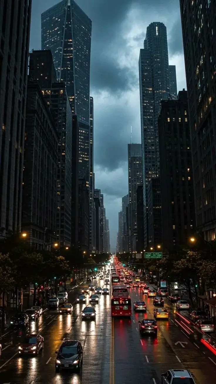 City Landscape — 現代都市夜景